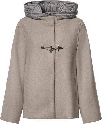 Fay Toggle Coat - - Jackets - Donna - Beige - S