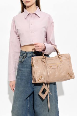 Balenciaga Le City Medium Bag, Womens, Pink