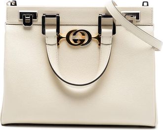 Gucci Pre-owned Gucci Small Grained Calfskin Zumi Top Handle Bag Ladies 6FWT5P3CZFFNJR7V