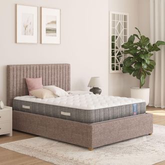 Aspire Home Accents Dynamic Airflow Pocket Sprung & Natural Fillings Mattress in White | Size: Double