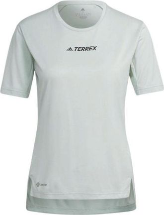 adidas (WMNS) adidas Terrex Multi T-Shirt Asia Sizing Green HI5504