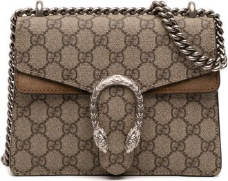 Gucci Pre-owned Gucci Small GG Supreme Dionysus Crossbody 421970 204991