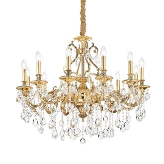 Netlighting Gioconda 12 Light Pendant Light Gold