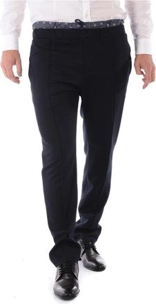 Daniele Alessandrini Jeans - Heren - Slim Fit Broeken - Blauw - S - Polyester - Broeken