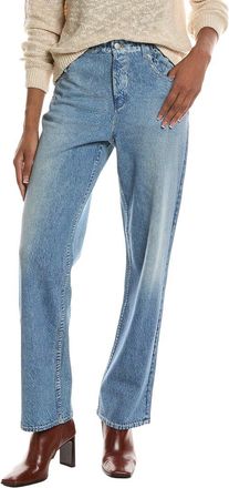 7 For All Mankind Luxweave Straight Denim Print Pant