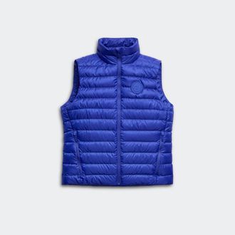Canada Goose Aethera Vest Tonal Disc (Women, Azurite Blue, XS)