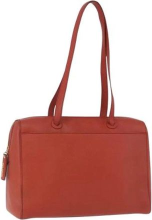 Chanel Pre-owned Vintage Tote Bag - unisex - Vintage Schoudertas - Rood - ONE Size - Leer - Vintage