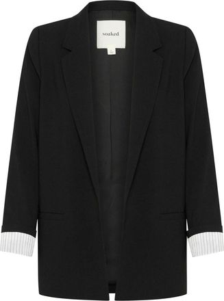 Soaked In Luxury Dames, Jassen, Zwart, Maat: S