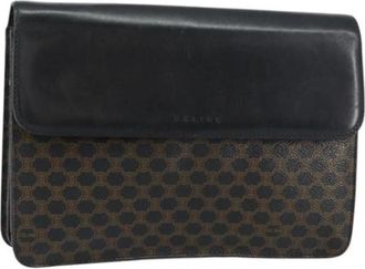 Celine Pre-owned Clutches, female, Black, Size: ONE SIZE Pre-owned Vintage Clutch