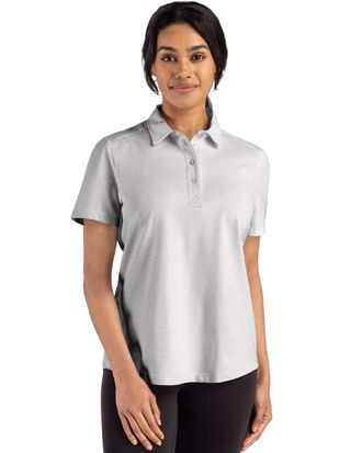 Cutter & Buck Advantage Refresh Epic Confidence Recycled Womens Tri-Blend Pique Polo