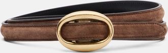 Saint Laurent Suede belt