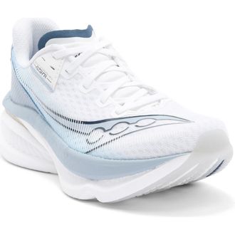 Saucony Endorphin Azura Running Shoe in White/Celestial at Nordstrom, Size 10.5
