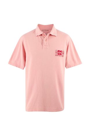 Martine Rose Salmon Pink 2020 S/S Polo Shirt Size L