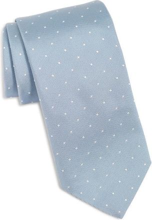 BOSS Jacquard Silk Blend Tie in Light Pastel Blue at Nordstrom