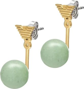 Emporio Armani Earrings - Dames - Oorbellen - Geel - ONE Size - Accessoires