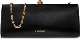 By Malene Birger Ellon Clutch - Dames - Clutches - Zwart - ONE Size - Leer - Tassen