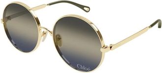 Chlo&eacute; Dames, Accessoires, Geel, Maat: 59 MM Nylon