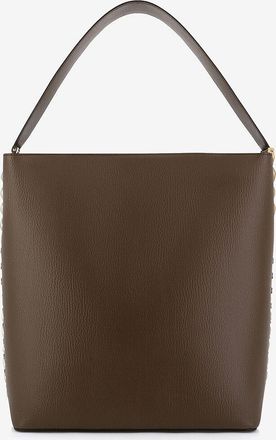 Stella McCartney Bucket-Tasche aus genarbtem Kunstleder Frayme