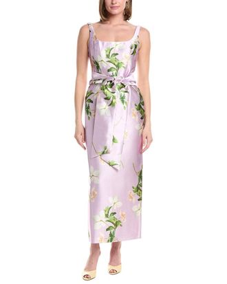 Julia Jordan Mikado Sleeveless Midi Dress