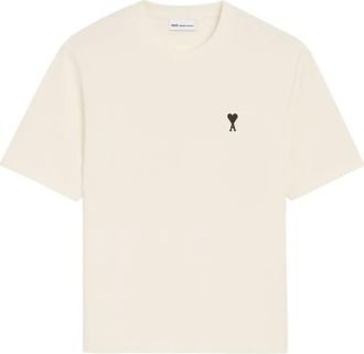 Ami T-shirt con logo - Toni neutri