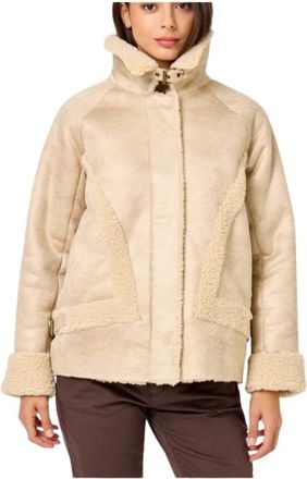Five Jeans Vesten - Dames - Winterjassen - Beige - XS - Jassen