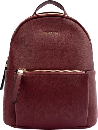 Fiorelli Womens Ally Backpack, Stylish Small Rucksack with Adjustable Straps & Pockets, Faux Leather, Black
