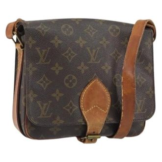 Louis Vuitton Pre-owned Canvas Cross Body Bag - Dames - Pre-owned - Bruin - Maat: ONE Size