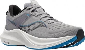 Saucony Mens Tempus Sneakers In Alloy/topaz/gris