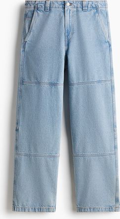 H&M Worker Jeans in Loose Fit - Blue