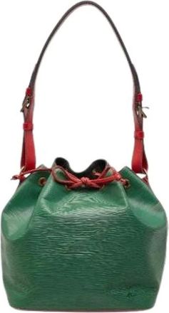 Louis Vuitton Pre-owned Bucket Bags, female, Green, Size: ONE SIZE Pre-owned Bucket Bag
