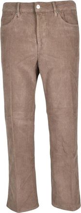Nine In The Morning Giulio Carrot Broek - Heren - Straight fit broeken - Beige - W32 - Katoen - Broeken