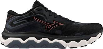 Mizuno Womens Wave Horizon 7 Running Shoes In Black Dubarry
