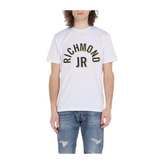 John Richmond Hombre, Camisetas, Blanco, Talla: M