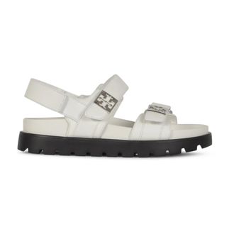 Tory Burch Tory Burch, Flat Sandals, female, White, Size: 7 US Mellow Sport Sandal