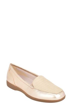 Easy Spirit Devitt Flat in Gold at Nordstrom, Size 8.5