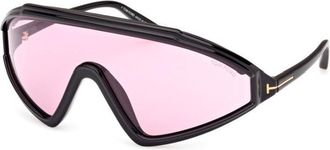 Tom Ford FT1121 01Y Shiny Black/Violet