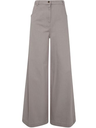 Max Mara Pants Cotton Bull Oversized Jeans Mxm Alamaro