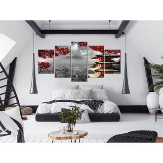 Artgeist home24 Wandbild Japanese Adventure (5-teilig)