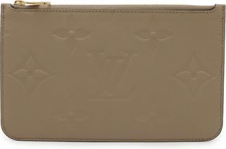 Louis Vuitton Monogram Empreinte Tourterelle Monogram Empreinte Pouch (Pre-Owned)