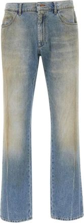 Maison Margiela Five-pocket Jeans - Heren - Regular Fit Jeans - Blauw - W36 - Katoen - Jeans