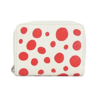 Louis Vuitton Blanc Rouge White Leather Coin Purse/Coin Case (Pre-Owned)