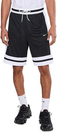 Nike Dri-FIT 10 Game Classic Basketball Shorts Mens Workout Black/White/Black/White : 2XL 10, Polyester