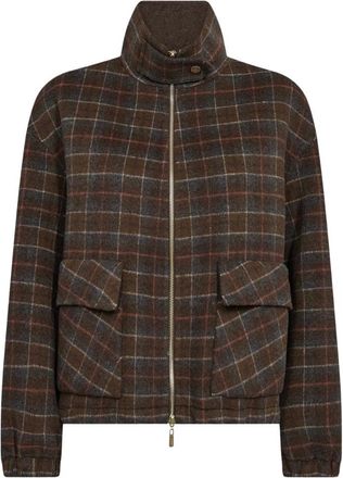 Mos Mosh MOS Mosh, Jassen, Dames, Bruin, L, Leer, Riley Miley Jacket
