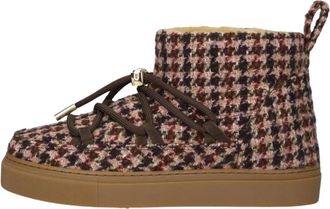 INUIKII Plaid Low - Dames - Schoenen - Veelkleurig - Maat: 40 EU Wol