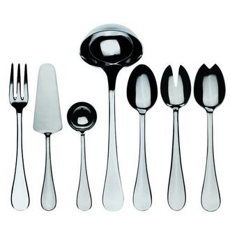 Mepra Brescia Serving Set - 7 Pieces in Silver at Nordstrom