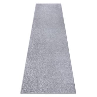 RugsX Rugsx - Alfombra De Pasillo Santa Fe Plata 92 Llanura Color S&oacute;lido Grey 120x150 Cm