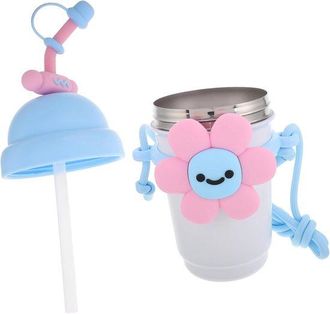 OEM Vaso T&eacute;rmico Para Coche, Taza De Caf&eacute; Port&aacute;til Con Dise&ntilde;o Aislante Y Pr&aacute;ctica Correa Cruzada Para Viajes Largos En Coche, 700 Ml