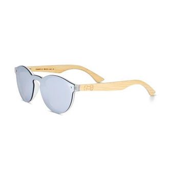 Earth Wood Earth 611 Polarized Sunglasses in Bamboo/silver at Nordstrom