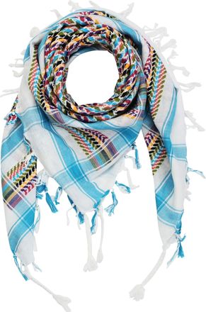 Freak Scene Kufiya - colorful-multicoloured 10-40x40 inch - Shemagh - Arafat scarf Palestinian PLO Pali-scarf - 100% cotton