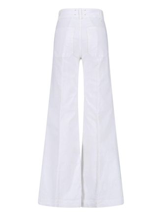 Seafarer Womens Jeans White Cotton
